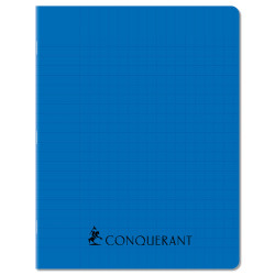 CAHIER PP BLEU 17X22 96P SEYES 70G PIQURE
